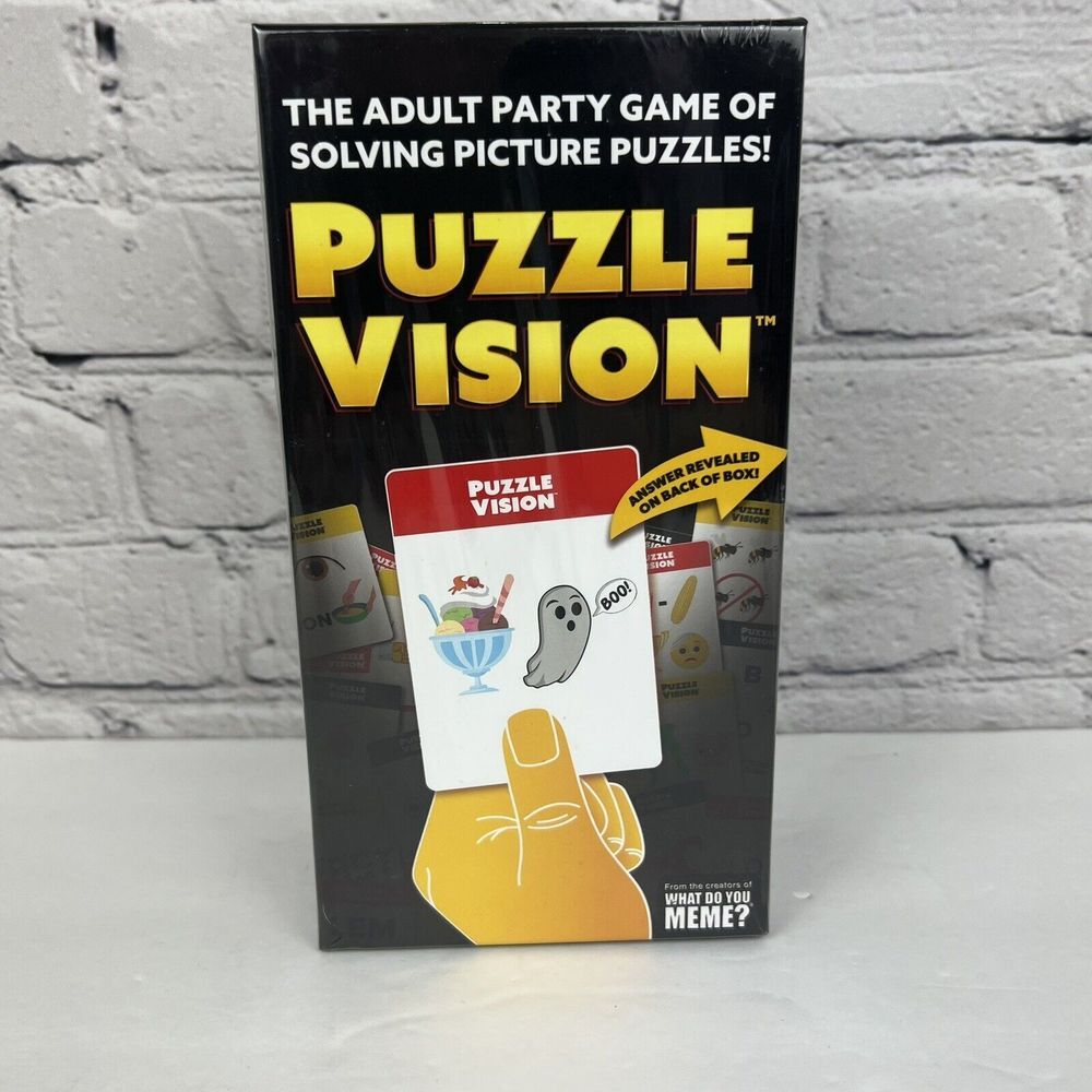 Puzzle Vision - The Adult Party Game by What Do‎ You Meme- New (2-20 Players )